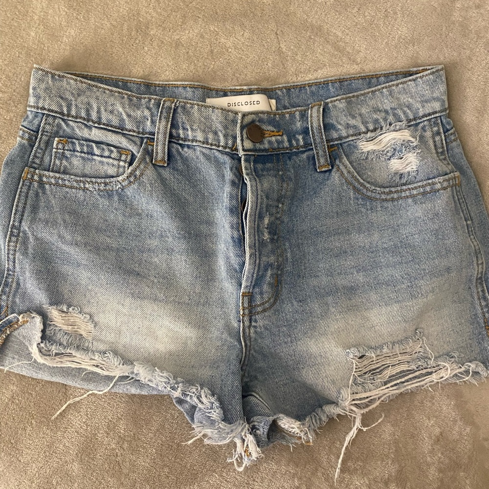 Disclosed Jean Shorts